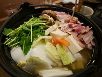 終盤にいただいた鍋 終盤にいただいた鍋